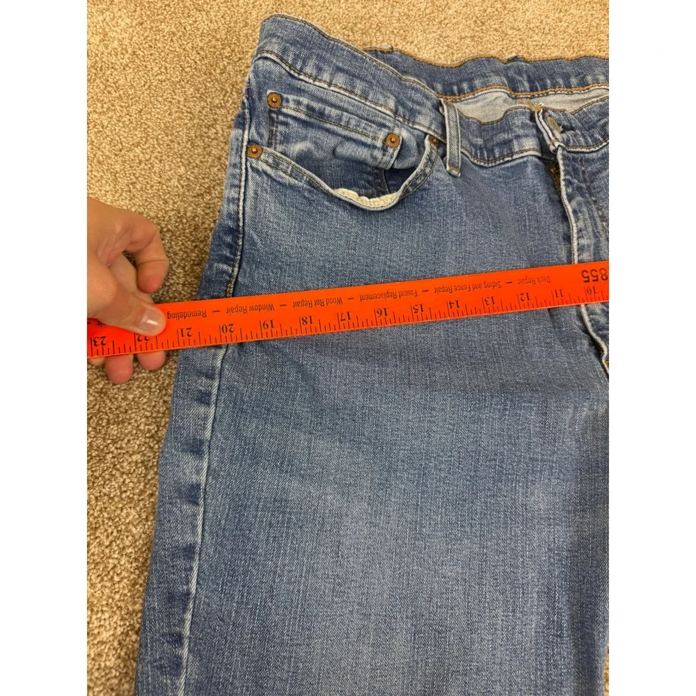 Levis 511 Slim Fit Mens Jeans W38 L32 Medium Wash Blue Denim 38x32 Grunge Work